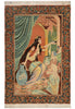 Load image into Gallery viewer, 3.4 x 5.3 Authentic Iran Pictorial Rug Fine Persian Wool and Silk 400 KPSI #LA-53203