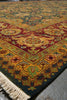 Load image into Gallery viewer, 12 x 17.8 Quality Jaipur Rug Blue Green Gold Antique Reproduction #PIX-6778