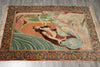 Load image into Gallery viewer, 3.4 x 5.3 Authentic Iran Pictorial Rug Fine Persian Wool and Silk 400 KPSI #LA-53203
