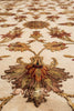 Load image into Gallery viewer, 8.10 x 12 High Quality Hand-knotted Jaipur Rug Wool And Silk Ivory Brown #F-4292