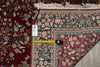 Load image into Gallery viewer, Close-up of a patterned rug with a measuring tape and label on a textured surface.