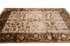 Load image into Gallery viewer, 8.10 x 12 High Quality Hand-knotted Jaipur Rug Wool And Silk Ivory Brown #F-4292