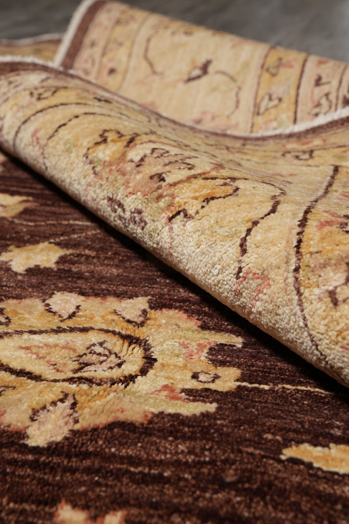 9.3 x 12 Quality Wool Hand-Knotted Zigler Peshawar Chobi Rug #PIX-5971