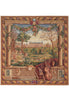 Load image into Gallery viewer, Decorative tapestry with classical scene, columns, and landscape