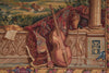 Load image into Gallery viewer, Tapestry with a cello, music sheet, and decorative elements
