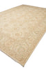 Load image into Gallery viewer, 10.2 x 14.5 Chobi Peshawar Carpet Hand-knotted In Pakistan Neutral Beige With Sage Green #F-4294