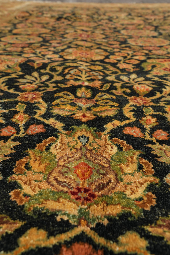 9 x 12 Quality Jaipur Rug Black Blue #LA-52869