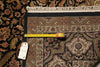 Load image into Gallery viewer, 9.3 x 12 High Quality Lustrous Wool  Hand-Knotted Rug Black #PIX-10189