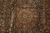 Load image into Gallery viewer, 9.3 x 12 High Quality Lustrous Wool  Hand-Knotted Rug Black #PIX-10189