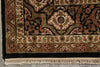 Load image into Gallery viewer, 9.3 x 12 High Quality Lustrous Wool  Hand-Knotted Rug Black #PIX-10189