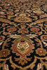 Load image into Gallery viewer, 9.3 x 12 High Quality Lustrous Wool  Hand-Knotted Rug Black #PIX-10189