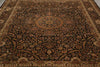 Load image into Gallery viewer, 9.3 x 12 High Quality Lustrous Wool  Hand-Knotted Rug Black #PIX-10189