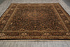 Load image into Gallery viewer, 9.3 x 12 High Quality Lustrous Wool  Hand-Knotted Rug Black #PIX-10189