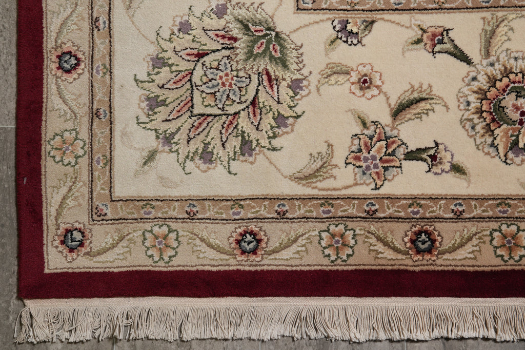 9 x 12 Quality Hand-Knotted Wool and Silk Rug #PIX-14801
