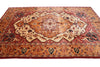 Load image into Gallery viewer, 9.8 x 13.8 New Serapi  Carpet Quality Wool Hand Knotted Beige Coral #F-4297