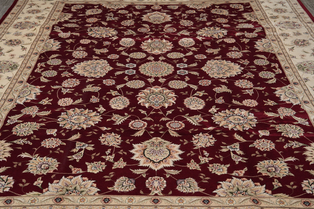 9 x 12 Quality Hand-Knotted Wool and Silk Rug #PIX-14801