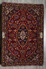 Load image into Gallery viewer, 2 x 3 Twin Pair Of Authentic Persian Cushion Signed Upholstered Sitting Kashan Rug #F-3199
