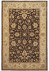Load image into Gallery viewer, 6 x 8.9 Brown Chobi Peshawar Rug 20241