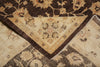 Load image into Gallery viewer, 6 x 8.9 Brown Chobi Peshawar Rug 20241