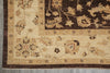Load image into Gallery viewer, 6 x 8.9 Brown Chobi Peshawar Rug 20241