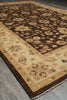 Load image into Gallery viewer, 6 x 8.9 Brown Chobi Peshawar Rug 20241