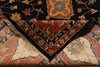 Load image into Gallery viewer, 12 x 18 Quality Hand-Knotted Agra Rug Midnight Blue Rust #PIX-9921