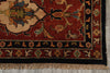 Load image into Gallery viewer, 12 x 18 Quality Hand-Knotted Agra Rug Midnight Blue Rust #PIX-9921