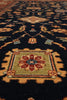 Load image into Gallery viewer, 12 x 18 Quality Hand-Knotted Agra Rug Midnight Blue Rust #PIX-9921