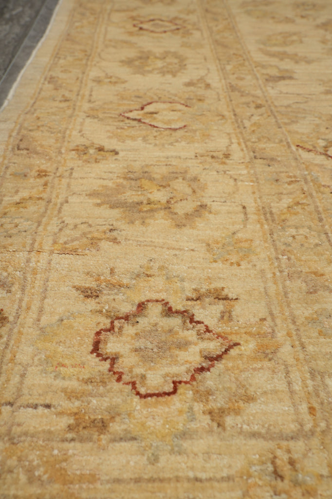6.6 x 9.8 Chobi Peshawar Zigler Rug Natural Wool - view 10