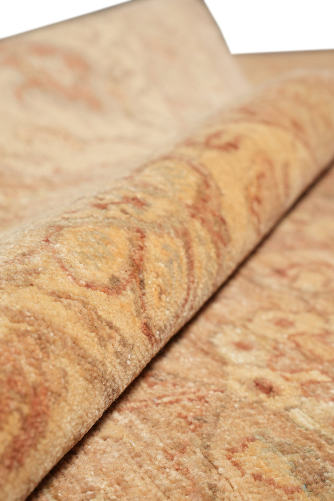 9x9 Square Chobi Peshawar Hand-Knotted In Pakistan Rug #F-4300