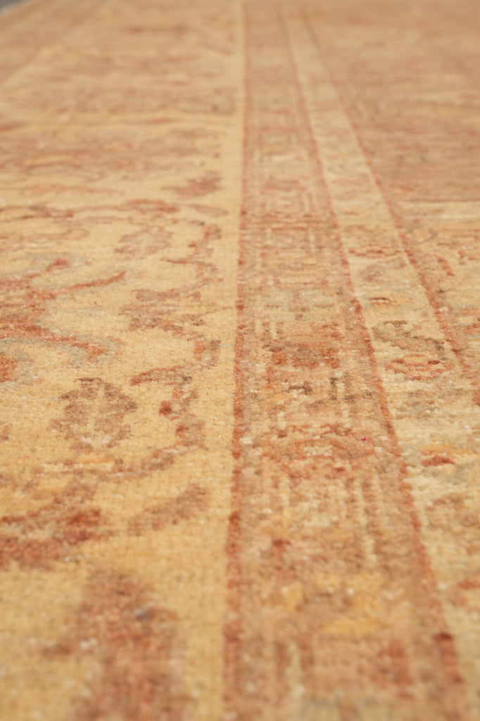 9x9 Square Chobi Peshawar Hand-Knotted In Pakistan Rug #F-4300