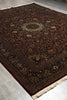 Load image into Gallery viewer, 9 x 12 High Quality Hand-Knotted Rug Burgundy Lustrous Dense Wool #PIX-10128
