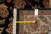 Load image into Gallery viewer, 9 x 12 Quality Black Lustrous Dense Wool Hand-Knotted Jaipur Rug #PIX-5237