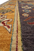 Load image into Gallery viewer, 9.8 x 13.4 New Oushak Rug Handmade India  Purple Blue Orange #F-4274