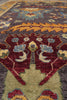 Load image into Gallery viewer, 9.8 x 13.4 New Oushak Rug Handmade India  Purple Blue Orange #F-4274