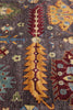 Load image into Gallery viewer, 9.8 x 13.4 New Oushak Rug Handmade India  Purple Blue Orange #F-4274