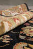 Load image into Gallery viewer, 9 x 12 Quality Black Lustrous Dense Wool Hand-Knotted Jaipur Rug #PIX-5237