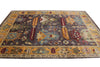 Load image into Gallery viewer, 9.8 x 13.4 New Oushak Rug Handmade India  Purple Blue Orange #F-4274