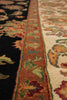 Load image into Gallery viewer, 9 x 12 Quality Black Lustrous Dense Wool Hand-Knotted Jaipur Rug #PIX-5237