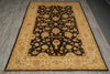 Load image into Gallery viewer, 6 x 9 Brown Chobi Peshawar Rug 20251