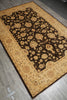 Load image into Gallery viewer, 6 x 9 Brown Chobi Peshawar Rug 20251