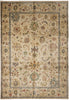Load image into Gallery viewer, 9.2 x 13 New Peshawar Carpet Beige Green #F-4275