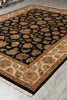 Load image into Gallery viewer, 9 x 12 Quality Black Lustrous Dense Wool Hand-Knotted Jaipur Rug #PIX-5237