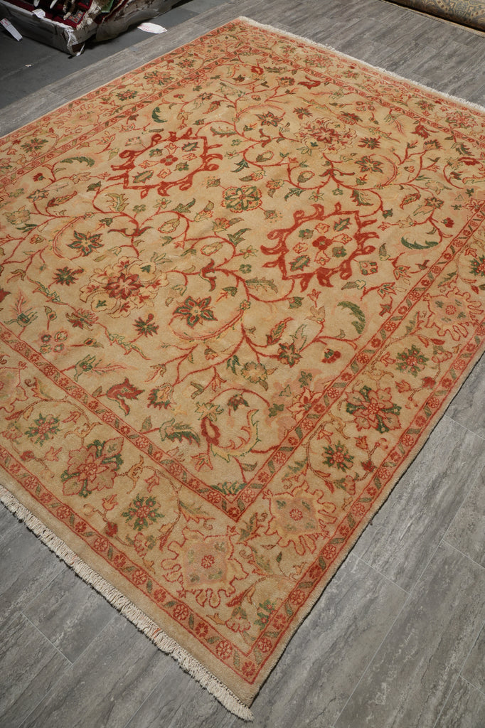 8 x 10 Vegetable Dyed Chobi Rug - India #PIX-23306