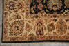 Load image into Gallery viewer, 8 x 10 Charcoal Black Natural Wool Hand-Knotted Agra Rug - view 14