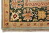 Load image into Gallery viewer, 10 x 14 Quality Handmade Agra Rug Aqua Blue With Green Border #F-4271