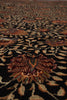 Load image into Gallery viewer, 9 x 12  Lustorus Black Wool Quality Jaipur Handmade Rug  #PIX-4357