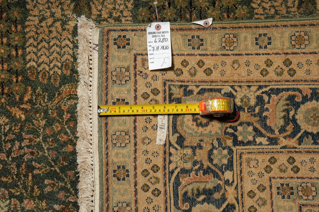 8 x 10 Green Ziglar new Rug - view 14