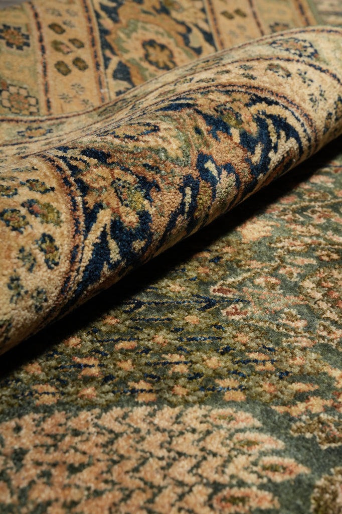 8 x 10 Green Ziglar new Rug - view 12