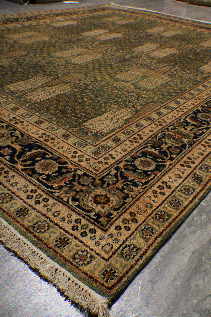 8 x 10 Green Ziglar new Rug - view 6